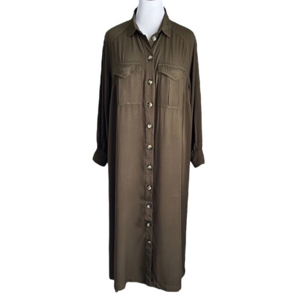 H&M FULL LENGTH DUSTER SIZE 4 - Picture 1 of 4
